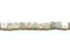 Freshwater Pearl Coin 11x9 Rectangle Coin