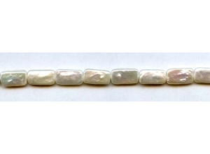 Freshwater Pearl Coin 7x13 Rectangle Coin