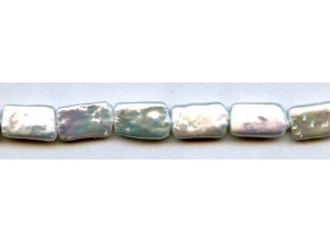 Freshwater Pearl Coin 10x16 Rectangle Coin