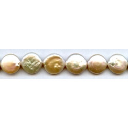 Freshwater Pearl Coin 13-15mm Coin