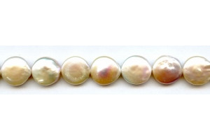 Freshwater Pearl Coin 13-14mm Coin