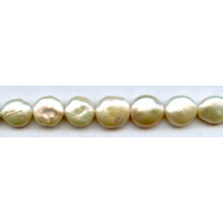 Freshwater Pearl Coin 13-14mm Baroque Coin