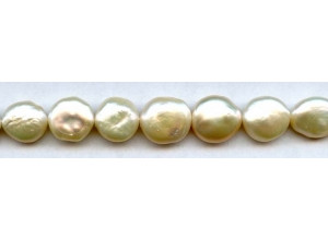 Freshwater Pearl Coin 13-14mm Baroque Coin