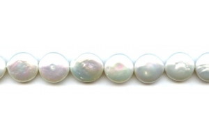 Freshwater Pearl Coin 14mm Coin