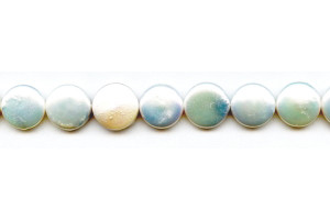 Freshwater Pearl Coin 13-14mm Coin