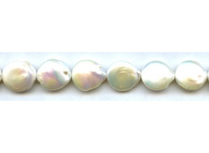 Freshwater Pearl Coin 15mm Coin