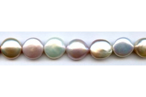 Freshwater Pearl Coin 13-15mm Coin