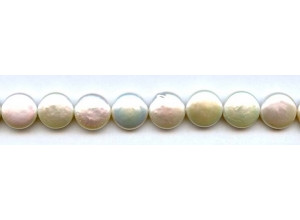 Freshwater Pearl Coin 12mm Coin