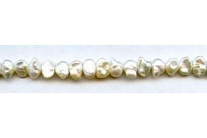 Freshwater Pearl Keshi 9x Side-drilled Keshi