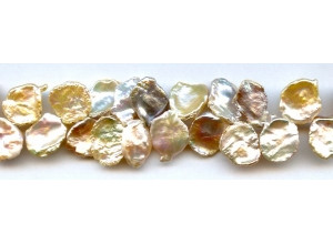 Freshwater Pearl Drop 11-14x Keshi Petal