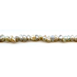 Freshwater Pearl Keishi 8mm Center-drilled