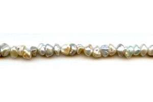 Freshwater Pearl Keishi 8mm Center-drilled