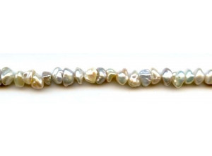 Freshwater Pearl Keishi 8mm Center-drilled