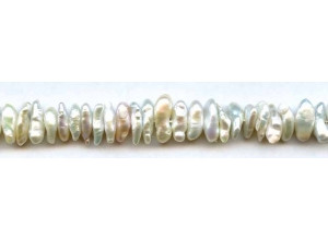 Freshwater Pearl Keshi 10-15x Center-drilled