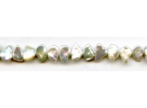 Freshwater Pearl Keshi 12mm Side-drilled