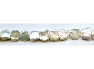 Freshwater Pearl Keshi 12mm Side-drilled