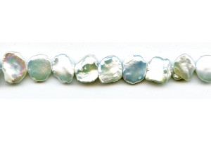 Freshwater Pearl Keshi 13mm Side-drilled