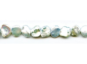 Freshwater Pearl Keshi 13mm Side-drilled