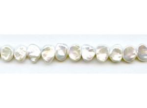 Freshwater Pearl Keshi 12mm Side-drilled