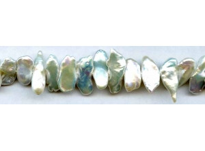 Freshwater Pearl Keshi 15-20x Side-drilled