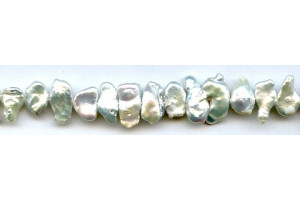 Freshwater Pearl Keshi 12mm Side-drilled