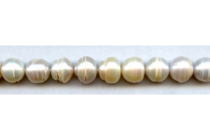 Freshwater Pearl Potato 12-13mm Semi-Round