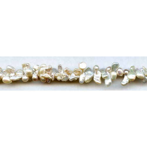 016-1168 Freshwater Pearl Fancy <br>10-12x Keshi