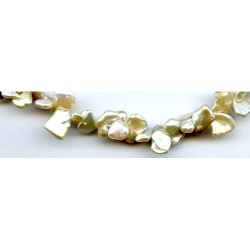 016-1207 Freshwater Pearl Fancy <br>12-14x Twin Keshi