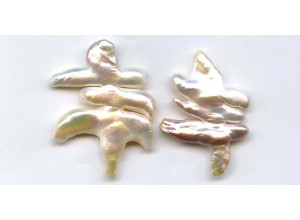 Freshwater Pearl Fancy 41-45x Undrilled Loose Piece