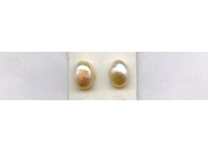 Freshwater Pearl Fancy 10-10.5mm Undrilled Baroque Pair