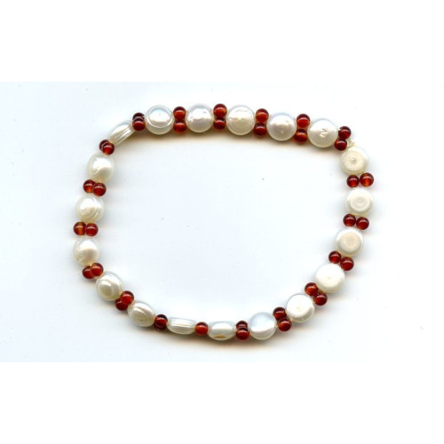 018-1088 Freshwater Pearl SD <br>7mm Bracelet