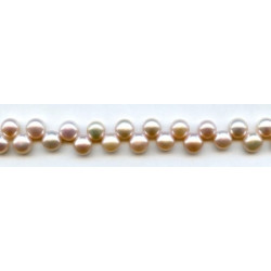 Freshwater Pearl Drop 7-8mm Button
