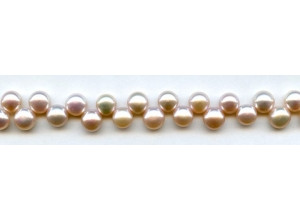 Freshwater Pearl Drop 7-8mm Button