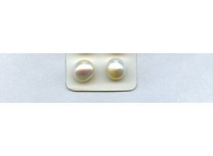 Freshwater Pearl Fancy 10-11mm Undrilled Baroque Pair