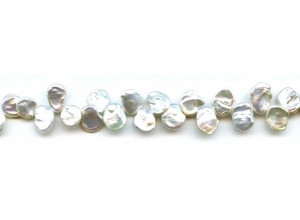 Freshwater Pearl Drop 8-10x Keshi Petal