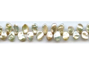 Freshwater Pearl Drop 10mm Keshi Petal