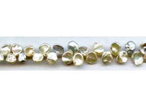 Freshwater Pearl Drop 8mm Keshi Petal