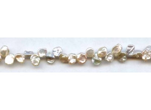 Freshwater Pearl Drop 6mm Keshi Petal