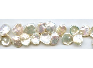 Freshwater Pearl Drop 14-15x Keshi Petal