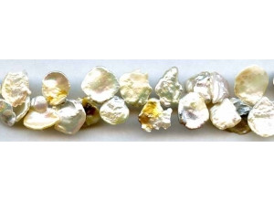 Freshwater Pearl Drop 10-12x Keshi Petal