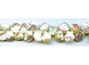 Freshwater Pearl Drop 12-14mm Keshi Petal