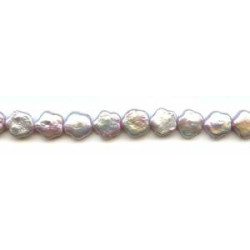 Freshwater Pearl Coin 10mm Flower Coin