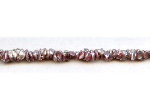 Freshwater Pearl Keshi 7mm Center-drilled Keshi