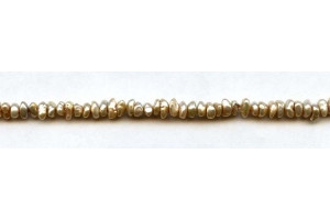 Freshwater Pearl Keshi 6mm Center-drilled Keshi