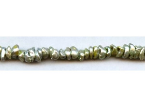 Freshwater Pearl Keshi 9mm Center-drilled Keshi