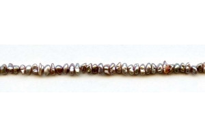 Freshwater Pearl Keshi 4-6mm Center-drilled