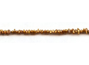 Freshwater Pearl Keshi 4-5mm Center-drilled