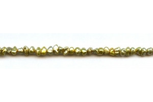 Freshwater Pearl Keshi 5-6mm Center-drilled