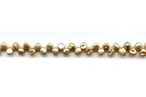 Freshwater Pearl Drop 5-6mm Keshi Drop