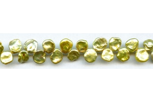 Freshwater Pearl Drop 10-11mm Keshi Petal